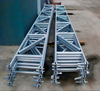 Poutre d'échelle en acier galvanisée à chaud professionnelle de 4 m