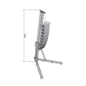 Soupchance en aluminium léger Support PA Tower 12m