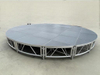 Aluminium Portable Modular Red Plywood Arena Stage Round 6M Diamètre 