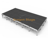 Scène portative en aluminium d'événement de concert mobile avec les escaliers 7.32x3.66m 0.4-0.8m de haut