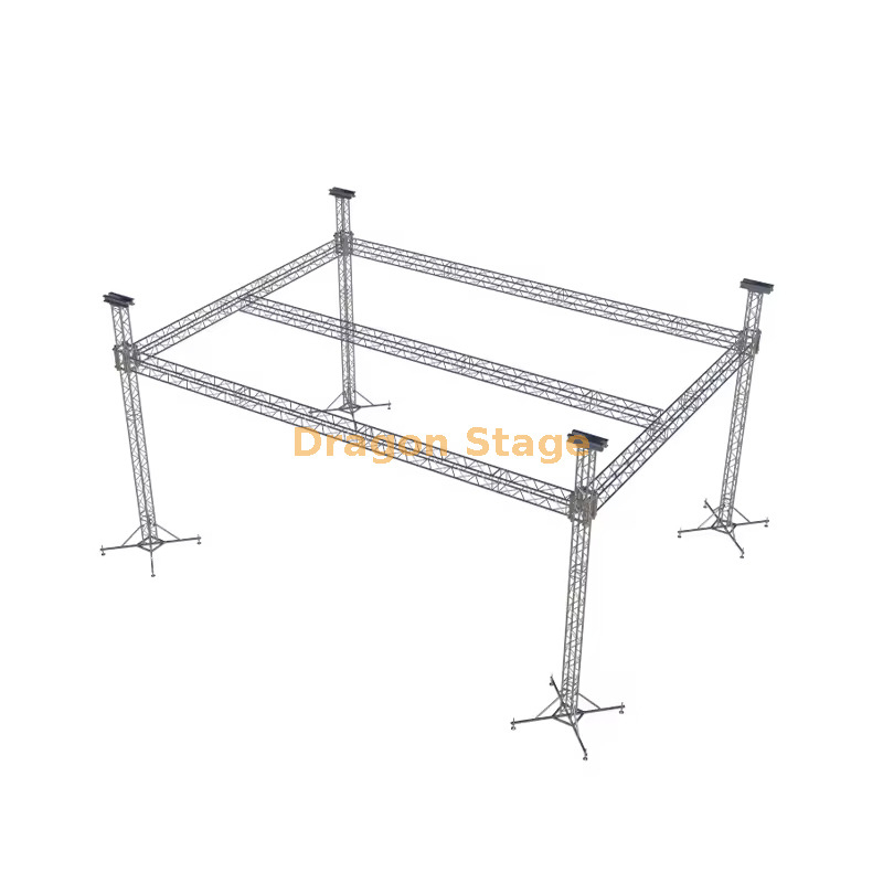 Système de ferme de scène en aluminium F34 robuste de 14x10x8m pour les concerts en plein air