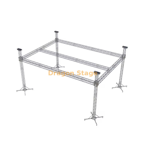 Système de ferme de scène en aluminium F34 robuste de 14x10x8m pour les concerts en plein air