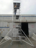 Tour d'échafaudage en aluminium d'escalier d'escalier de prix usine à vendre