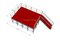 Scène portable réglable en bois sur mesure, hauteur 3,66x4,88m, 1,5m à 1,80m