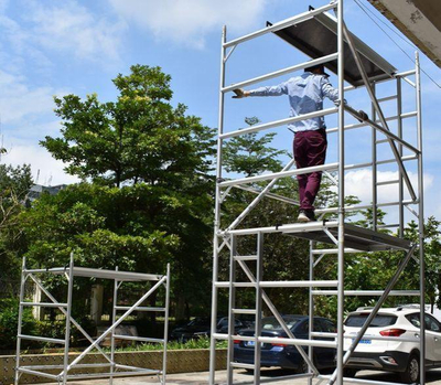Tour d'échafaudage mobile en aluminium de haute qualité