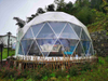 Tente de dôme géodésique d'igloo de jardin de vie de patio de serre de PVC imperméable d'ABS de luxe