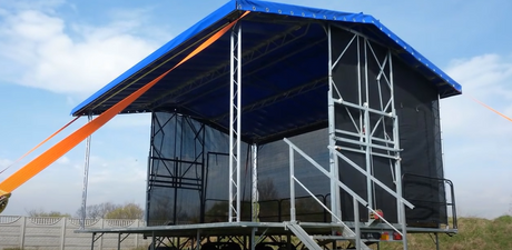 Système en aluminium extérieur de botte d'étape pour l'événement de concert de musique