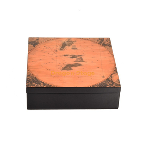 KSA Jeddah saison mc emballage nouveau design bonbons en bois personnalisés, dates, boîtes-cadeaux en bois en gros de chocolat