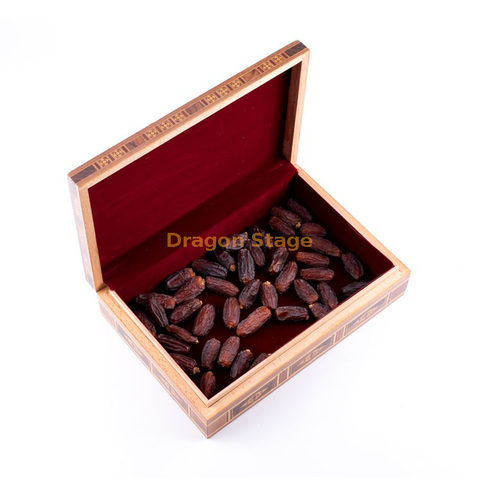 KSA Riyad saison boîte à chocolat en bois ramadan coffret cadeau londres ramadan boîte jaune