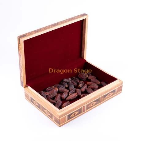 KSA Riyadh boîte de chocolat en bois de saison examine la boîte de dattes en bois en Inde pot de boîte de dattes en bois