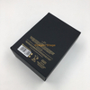 Coffret parfum papier luxe touch noir