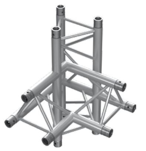 Éclairage de ferme en aluminium à tubes triangulaires PT33-C44 50×2