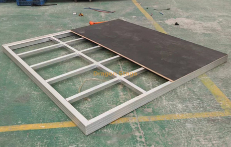 Plate-forme de scène Layher robuste de 2 m x 2 m