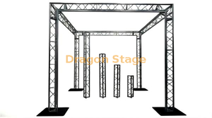 Botte d'exposition en aluminium 10x5m