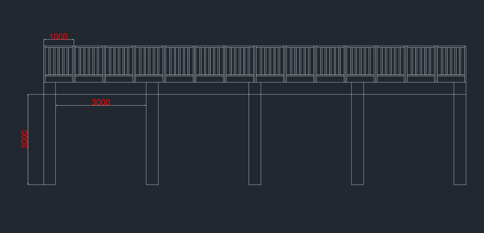 vue latérale de la scène VIP