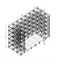 Mur en treillis Ringlock 14x6x8m avec scène rapide en aluminium 8x4m et 2 escaliers