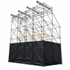 Système de suspension de réseau de lignes Ringlock à double rangée de 8x4x8m avec 4 ensembles de suspension supérieurs