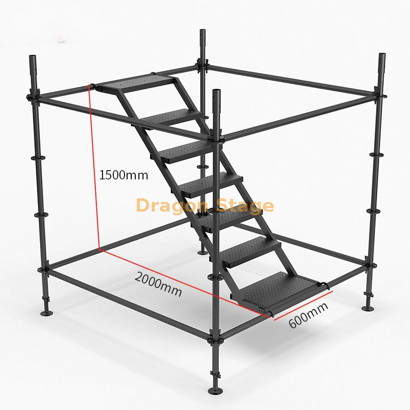 Layher Truss grimpant échelle de 600 mm de large