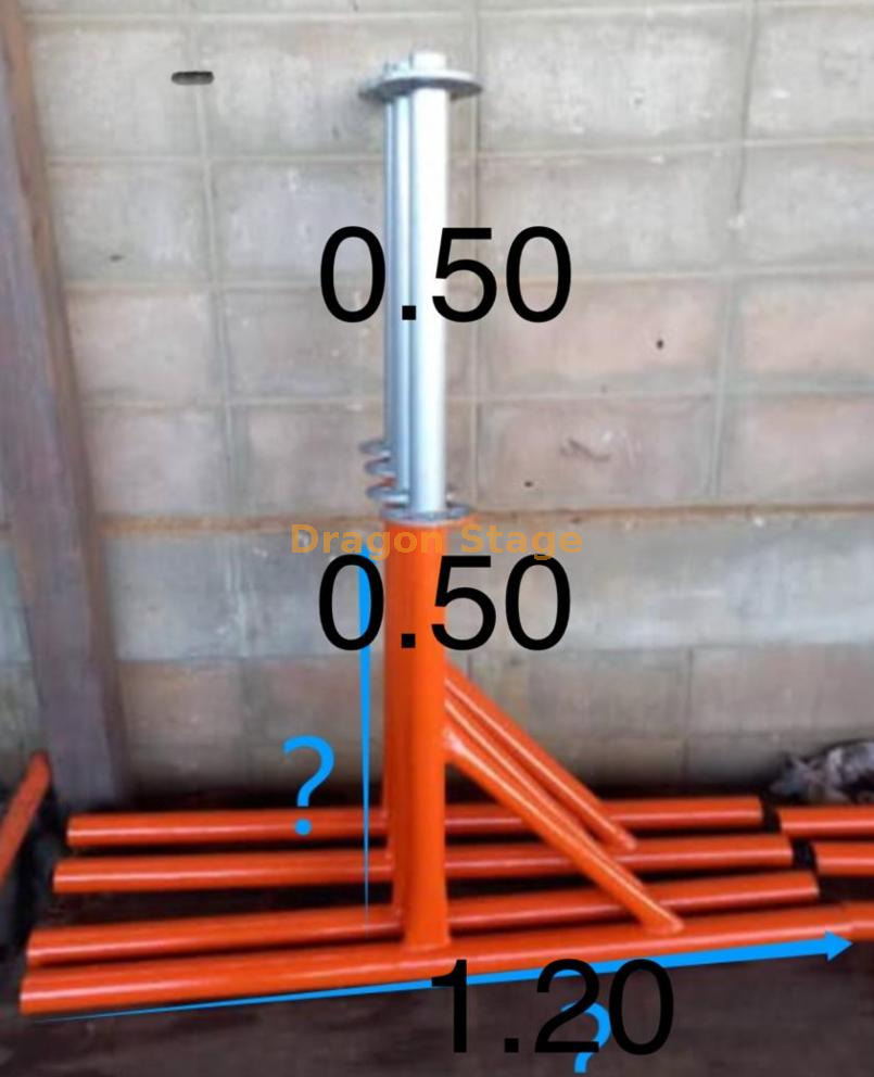 Pilier de 1 m de haut