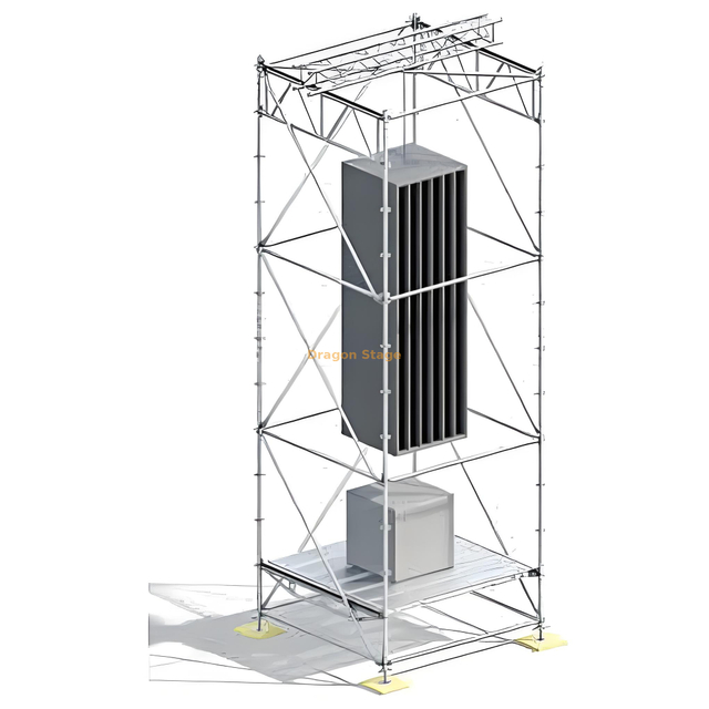 Layher Sound Tower Set 6m de haut