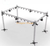 Structure en aluminium 16x8x7m de botte d'éclairage de robinet d'éclairage carré fait sur commande