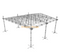 Système de fermes de toit de scène en aluminium robuste pour grands événements de concerts en plein air 21x18x10m