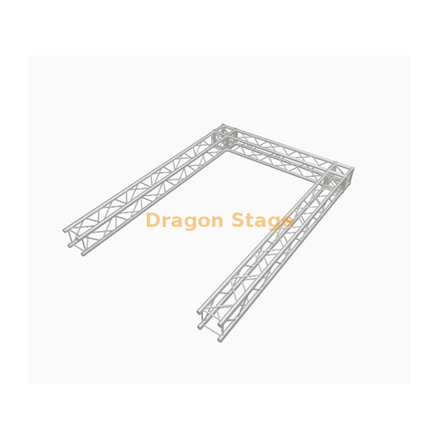 Ninja Warrior Obstacle Course Truss Suspension Foundation System Système de suivi avec des joints de connexion de démarrage / fin