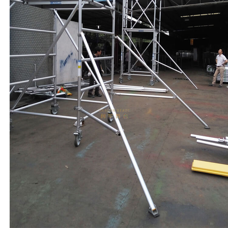 Échafaudage unique de la plate-forme mobile