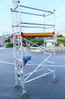 Construction simple mobile de tour de l'échafaudage 7M de plate-forme d'Alluminim