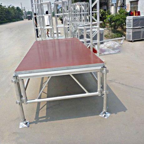 Plate-forme de scène en aluminium facile à installer, Performance de mode, 11x20m