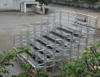 Siège en aluminium de blanchisseur de chaise de stade d'assemblage pour le match de football de sports d'école