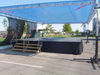 Tente de stand à manivelle en acier robuste de 6,5 m 20x20ft