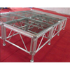 Hauteur de pont de scène portable en aluminium acrylique 4x8ft 0,4-0,8 m