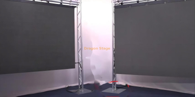 Poids léger 5.5x3.5m en aluminium d'intérieur portatif de botte de Gentry d'écran de visualisation