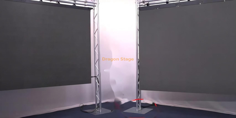 Poids léger 5.5x3.5m en aluminium d'intérieur portatif de botte de Gentry d'écran de visualisation