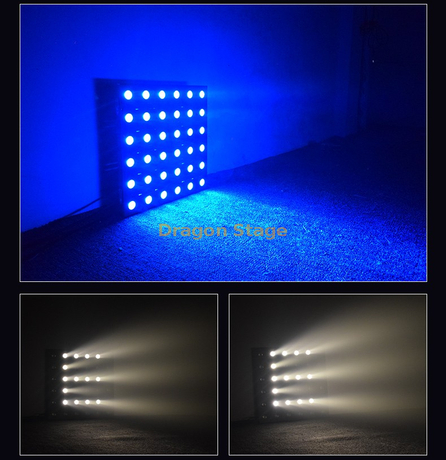 36 Perles Matrix Lights KTV Atmosphere Lighting Bar Wedding Stage Lights Gold Matrix Lights