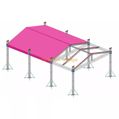 Tente extérieure en aluminium faite sur commande de botte d'éclairage audio d'église 53x30x5m
