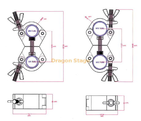 Totem Event DJ Stage Light Pinces Event DJ Stage Light Pinces