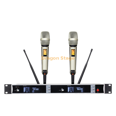 Skm9000 microphone de scène professionnel chantant KTV karaoké un à deux microphone sans fil maison