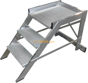 Plates-formes et échelles en aluminium faciles d'entretien de tabouret d'échelle d'escalier d'Assemblée