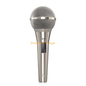 Microphone filaire professionnel KTV dynamique Mckara OK chant à la maison Performance de scène en plein air K chanson Microphone