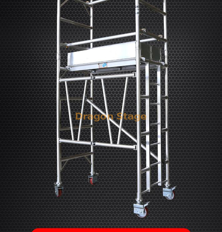 Usine d'échafaudage Personnaliser l'échafaudage pliant en aluminium