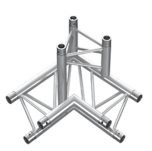 Tubes triangulaires PT33-C32 ferme en aluminium 50×2