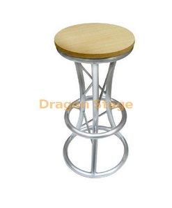 Chaise en aluminium de tabouret de table de botte de meubles de barre de boîte de nuit pour des meubles mobiles de barre de mode de club, table de barre en aluminium à vendre