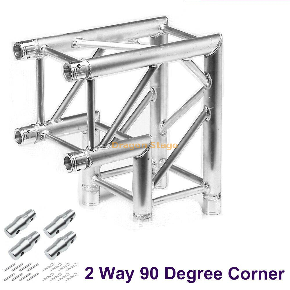 Botte carrée en aluminium de broche de manières de la boîte 2 de 400x400mm/389x389mm faisant le coin