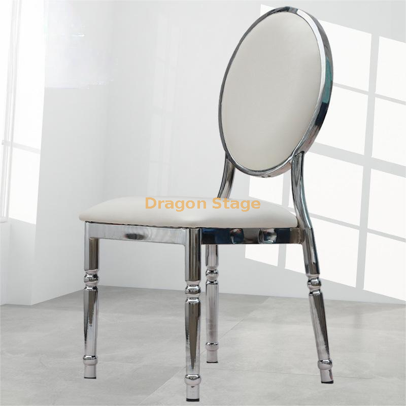 Chaise de salle à manger dorée (3)