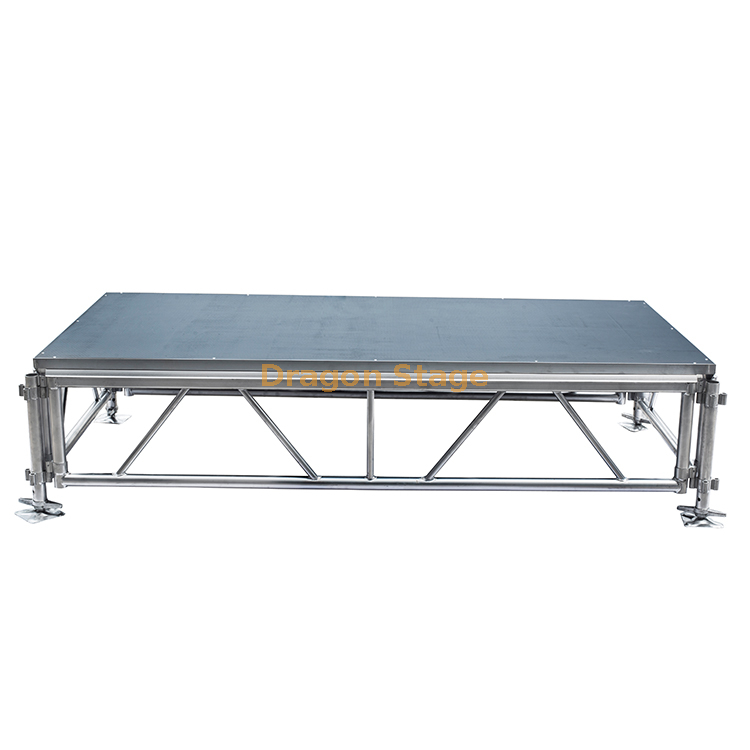 Scène de concert portative en aluminium 4x8 pieds 56x28 pieds