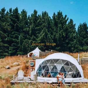 Tente de dôme de Camping transparente et étanche, pour fête de jardin en plein air