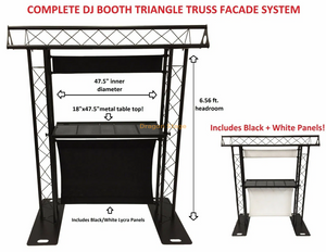 Bureau DJ personnalisé / Compteur DJ / Table de cabine DJ portable pour événement