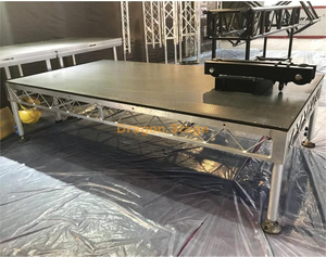 Table console Dj Mega Stage pour grandes performances de concert 80x4 pieds